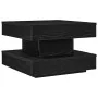 Mesa de centro giratoria 360 grados negro 50x50x34,5 cm de , Mesas de centro - Ref: Foro24-858471, Precio: 60,25 €, Descuento: %