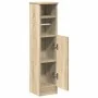 Mueble de baño con portarrollos roble Sonoma 20,5x22x90 cm de , Muebles de baño - Ref: Foro24-858499, Precio: 36,46 €, Descue...