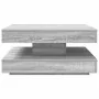 Mesa de centro giratoria 360 grados gris Sonoma 70x70x34,5 cm von , Couchtisch - Ref: Foro24-858484, Preis: 79,45 €, Rabatt: %
