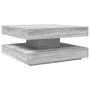 Mesa de centro giratoria 360 grados gris Sonoma 70x70x34,5 cm von , Couchtisch - Ref: Foro24-858484, Preis: 79,45 €, Rabatt: %