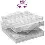 Mesa de centro giratoria 360 grados gris Sonoma 70x70x34,5 cm von , Couchtisch - Ref: Foro24-858484, Preis: 79,45 €, Rabatt: %