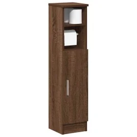 Mueble de baño con portarrollos roble marrón 20,5x22x90 cm von , Badezimmermöbel - Ref: Foro24-858503, Preis: 33,95 €, Rabatt: %