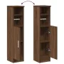 Mueble de baño con portarrollos roble marrón 20,5x22x90 cm by , Bathroom furniture - Ref: Foro24-858503, Price: 33,95 €, Disc...
