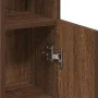Mueble de baño con portarrollos roble marrón 20,5x22x90 cm by , Bathroom furniture - Ref: Foro24-858503, Price: 33,95 €, Disc...