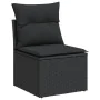Set de sofás de jardín y cojines 8 piezas ratán sintético negro von , Gartensets - Ref: Foro24-3326196, Preis: 532,39 €, Raba...
