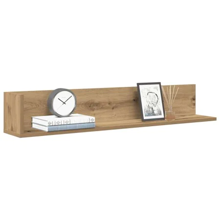 Estantes de pared 2 uds madera roble artisan 100x16,5x16,5 cm de , Estantes y estanterías - Ref: Foro24-860048, Precio: 50,05...