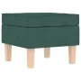 Sillón mecedora con taburete tela verde oscuro by , Armchairs - Ref: Foro24-3308002, Price: 283,91 €, Discount: %