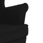 Silla mecedora de tela negro 74x90x102 cm by , Armchairs - Ref: Foro24-4016921, Price: 189,06 €, Discount: %