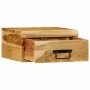 Mesitas de noche de pared 2 uds madera maciza de acacia by , Nightstands - Ref: Foro24-4017457, Price: 120,19 €, Discount: %