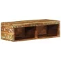Mueble de TV de pared madera maciza reciclada 60x30x19 cm by , CD and DVD storage - Ref: Foro24-4017474, Price: 59,18 €, Disc...