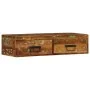 Mueble de TV de pared madera maciza reciclada 80x30x19 cm by , CD and DVD storage - Ref: Foro24-4017462, Price: 91,27 €, Disc...