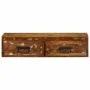 Mueble de TV de pared madera maciza reciclada 80x30x19 cm by , CD and DVD storage - Ref: Foro24-4017462, Price: 91,27 €, Disc...