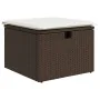 Juego de sofás de jardín 7 piezas con cojines ratán PE marrón by , Garden sets - Ref: Foro24-3325709, Price: 463,76 €, Discou...