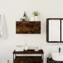 Mueble de pared baño madera ingeniería roble ahumado 60x25x30cm von , Badezimmerwaschtische - Ref: Foro24-860062, Preis: 46,8...