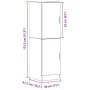 Mueble de cocina madera ingeniería envejecida 38x41,5x131,5 cm by , Kitchen cabinets - Ref: Foro24-860119, Price: 103,27 €, D...
