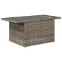 Set sofás jardín y cojines 9 pzas ratán sintético acacia gris von , Gartensets - Ref: Foro24-3326182, Preis: 722,98 €, Rabatt: %