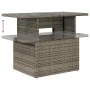 Set sofás jardín y cojines 9 pzas ratán sintético acacia gris von , Gartensets - Ref: Foro24-3326182, Preis: 722,98 €, Rabatt: %