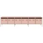 Mueble para TV acero laminado en frío rosa 202x39x43,5 cm by , TV Furniture - Ref: Foro24-3307150, Price: 210,47 €, Discount: %
