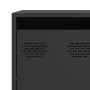 Aparador de acero laminado en frío negro 135x39x73,5 cm de , Aparadores - Ref: Foro24-3307167, Precio: 209,97 €, Descuento: %