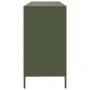 Aparador de acero laminado en frío verde oliva 135x39x73,5 cm de , Aparadores - Ref: Foro24-3307165, Precio: 190,22 €, Descue...