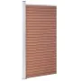 Brown WPC fence panel 95x186 cm by vidaXL, fence panels - Ref: Foro24-148977, Price: 156,08 €, Discount: %