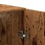 Armario de pared madera de ingeniería envejecida 69,5x34x90 cm by , Sideboards - Ref: Foro24-857292, Price: 84,60 €, Discount: %