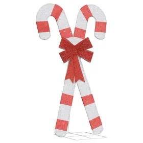 Decoración Navideña Bastón de Caramelo 50 LEDs blanco cálido de , Luces de Navidad - Ref: Foro24-4019484, Precio: 47,01 €, De...