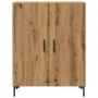 Aparador de madera de ingeniería roble artisan 69,5x34x90 cm by , Sideboards - Ref: Foro24-857180, Price: 88,74 €, Discount: %