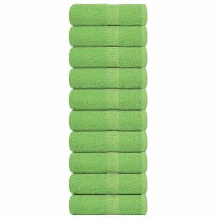 Toallas 10 unidades 100% algodón verde manzana 30x30 cm 360 gsm by , Towels - Ref: Foro24-137018, Price: 17,52 €, Discount: %