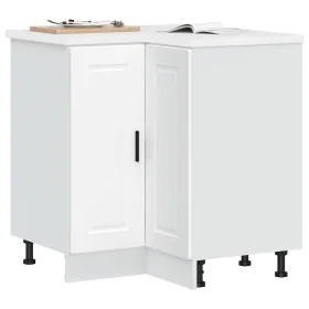 Mueble bajo esquina de cocina porto blanco madera reconstituida von , Küchenschränke - Ref: Foro24-853987, Preis: 104,91 €, R...