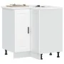 Mueble bajo esquina de cocina porto blanco madera reconstituida von , Küchenschränke - Ref: Foro24-853987, Preis: 104,91 €, R...