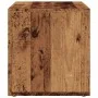 Caja de almacenaje madera de ingeniería envejecida 69,5x34x36cm by , CD and DVD storage - Ref: Foro24-855786, Price: 60,29 €,...
