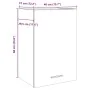 Armario colgante madera envejecida 40x31x60 cm de , Armarios de cocina - Ref: Foro24-856104, Precio: 42,94 €, Descuento: %