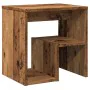 Mesitas de noche 2 uds madera ingeniería envejecida 40x30x40 cm de , Mesitas de noche - Ref: Foro24-856527, Precio: 46,34 €, ...
