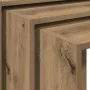 Mesas apilables 3 pzas madera contrachapada color roble artisan by , Side tables - Ref: Foro24-858541, Price: 59,96 €, Discou...