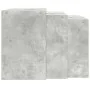Mesas apilables 3 piezas madera contrachapada gris hormigón de , Mesas auxiliares - Ref: Foro24-858536, Precio: 60,08 €, Desc...