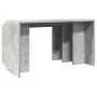 Mesas apilables 3 piezas madera contrachapada gris hormigón de , Mesas auxiliares - Ref: Foro24-858536, Precio: 60,08 €, Desc...