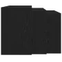 Mesas apilables 3 piezas madera contrachapada negro von , Seitentische - Ref: Foro24-858534, Preis: 61,31 €, Rabatt: %