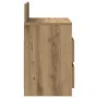 Mesilla de noche con 2 cajones roble artesano 40x33x60 cm von , Nachttische - Ref: Foro24-858576, Preis: 52,66 €, Rabatt: %