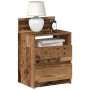 Mesilla de noche con 2 cajones madera vieja 40x33x60 cm de , Mesitas de noche - Ref: Foro24-858574, Precio: 55,82 €, Descuent...