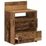 Mesilla de noche con 2 cajones madera vieja 40x33x60 cm de , Mesitas de noche - Ref: Foro24-858574, Precio: 55,82 €, Descuent...