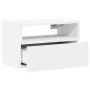 Mesitas de noche de pared 2 unidades blanca 45x26x28,5 cm von , Nachttische - Ref: Foro24-858597, Preis: 67,29 €, Rabatt: %