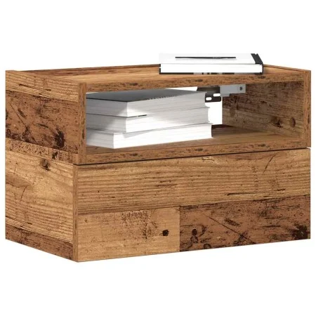 Mesitas de noche de pared 2 unidades madera vieja 45x26x28,5 cm von , Nachttische - Ref: Foro24-858611, Preis: 66,80 €, Rabat...
