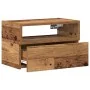 Mesitas de noche de pared 2 unidades madera vieja 45x26x28,5 cm von , Nachttische - Ref: Foro24-858611, Preis: 66,80 €, Rabat...