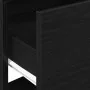 Mesilla de noche con cajón roble negro 51x31x47 cm de , Mesitas de noche - Ref: Foro24-858670, Precio: 43,27 €, Descuento: %
