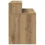 Mesillas de noche con cajón 2 uds roble artesanal 51x31x47 cm by , Nightstands - Ref: Foro24-858685, Price: 71,16 €, Discount: %