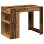 Escritorio con cajón estante madera contrachapada madera vieja by , Kitchen and dining tables - Ref: Foro24-858693, Price: 10...