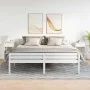 Mesillas de noche con cajón 2 uds blanco 35x34x66,5 cm de , Mesitas de noche - Ref: Foro24-858714, Precio: 73,97 €, Descuento: %