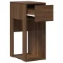 Torre de ordenador con cajón roble marrón 30x44x74 cm by , Desks - Ref: Foro24-858737, Price: 55,28 €, Discount: %