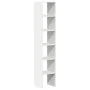Estanterías 2 uds apilables de madera de ingeniería blanco de , Taquillas y armarios de almacenamiento - Ref: Foro24-858804, ...